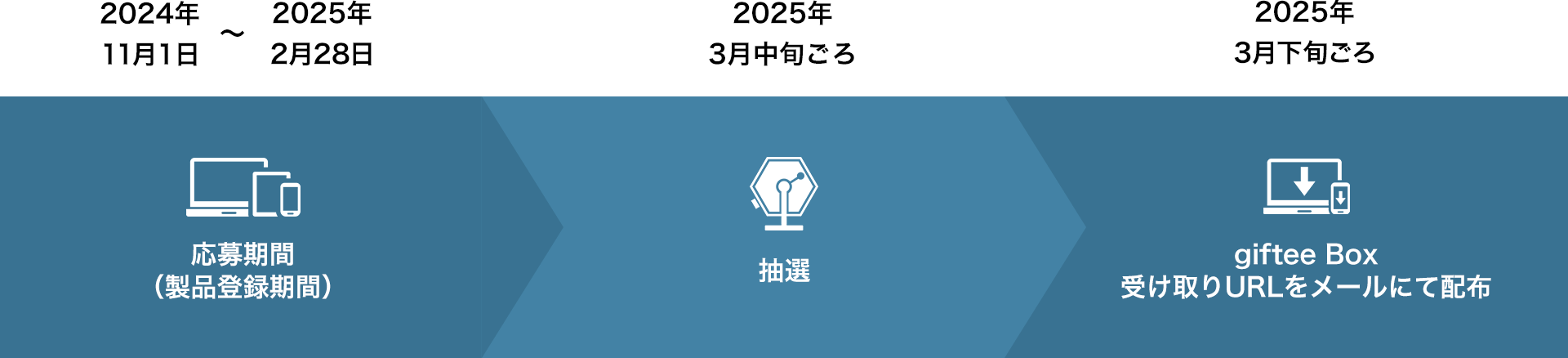 キャンペーンスケジュール